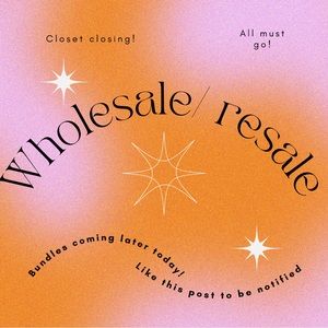 Wholesale / Resale bundles coming later today! Like to be notified